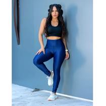 Calça Legging 3D Cos Alto Academia Fitness Leg Cirre.