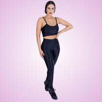 Calça Legging 3D Preto