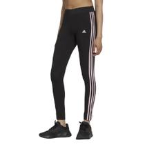Calça Legging Adidas 3 listras - Preta Calça Legging Adidas 3 listras - Preta