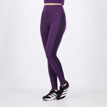 Calça Legging Adidas Optime ESS 3S Feminina Roxa