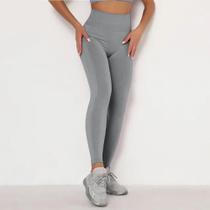 Calça Legging Básica CINZA TAM 36