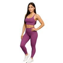 Calça Legging BÁSICA COLORIDA Leg Fitness Corrida Academia Feminina Cintura Alta 578