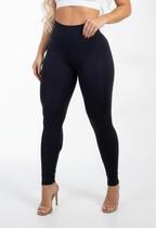 Calça Legging Básica em Poliamida Leg Grossa Sem Transparência Calça Legging Básica em Poliamida Leg Grossa Sem Transparência