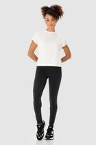 Calça Legging Básica Feminina em Malha Supplex de Alta Compressão - Malwee