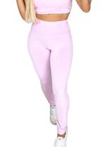 Calça Legging Básica Rosa