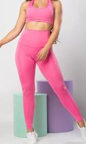 Calça Legging Básica Rosa tamanho GG