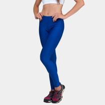 Calça Legging Básica Suplex Azul - della fitness