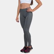 Calça Legging Básica Suplex Cinza