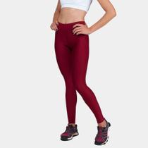 Calça Legging Básica Suplex Vermelho - della fitness