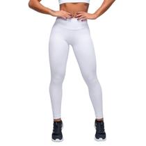 Calça LEGGING Branca Suplex Feminina, Cós Alto, Cintura Alta Calça LEGGING Branca Suplex Feminina, Cós Alto, Cintura Alta