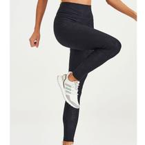 Calça Legging Caju Brasil Textura Feminina Preto