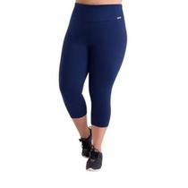 Calça Legging Capri Corsario Plus Size Cós Alto Grossa Calça Legging Capri Corsario Plus Size Cós Alto Grossa