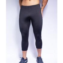 Calça Legging Capri Masculina Térmica Flanelada