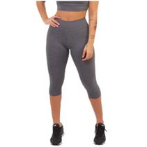 Calça Legging Capri Suplex Grosso P M G GG Cintura Alta Fitness Feminino Academia Calça Legging Capri Suplex Grosso P M G GG Cintura Alta Fitness Feminino Academia