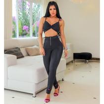 Calça Legging Chapa Barriga e Empina Bumbum Zendaya Calça Legging Chapa Barriga e Empina Bumbum Zendaya