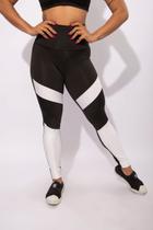 Calça Legging Cintura Alta Com Detalhe Moda Fitness Academia Feminina F7 NEW STYLE