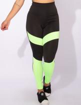 Calça Legging Cintura Alta Com Detalhe Moda Fitness Academia Feminina F7 NEW STYLE