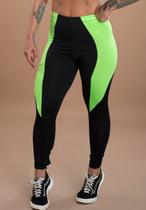 Calça Legging Cintura Alta Feminina Com Detalhe Recorte E Tela Perna Academia Treino F7 NEW STYLE Calça Legging Cintura Alta Feminina Com Detalhe Recorte E Tela Perna Academia Treino F7 NEW STYLE