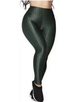 Calça legging cirrê 3D texturizado ajustável ao corpo