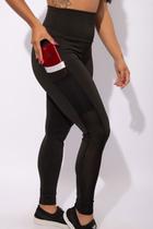 Calça Legging Com Bolso Fitness Academia Feminina Cintura Alta F7 NEW STYLE