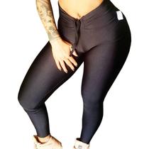 Calça Legging Com Cordinha Calça Legging Com Cordinha