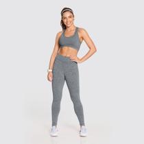 Calça Legging Com Proteção UV E Cós Largo Malha De Poliamida Original Graphene G0008