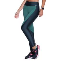 Calça Legging Com Recorte Fitness Academia Selene