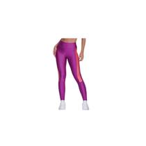 Calça Legging Com Recorte Pink Selene 020237