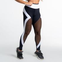 Calça Legging com Recorte Calça Legging com Recorte
