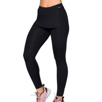 Calça Legging com Saia Selene 24819.001 Preto