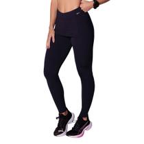 Calça legging com saia Selene - 24819.001 - Preto
