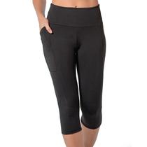 Calça Legging Corsario Feminina Demillus Fitness Esportiva Academia Com Bolso Fit Capri Calça Legging Corsario Feminina Demillus Fitness Esportiva Academia Com Bolso Fit Capri