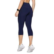 Calça legging corsário Selene Fitness - Marinho