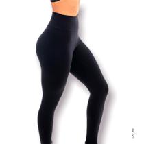 Calça Legging Cos Alto Fitnes N/transparente Original Modelou