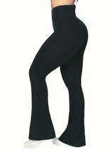 Calça legging cós super alto romance modelo pantalona -tamanho m Calça legging cós super alto romance modelo pantalona -tamanho m