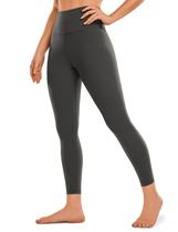 Calça Legging CRZ YOGA Cintura Alta 64 cm Compressão Cinza Tinta XS