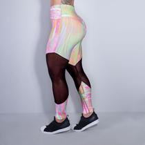 Calça Legging de Academia Estampada Fitness Calça Legging de Academia Estampada Fitness