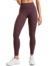 Calça Legging de Yoga INGIA Cintura Alta 25" Plumbrown L Calça Legging de Yoga INGIA Cintura Alta 25" Plumbrown L