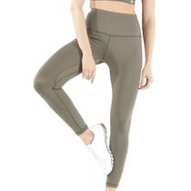 Calça Legging DelRio Fitness Com Bolso Invisível em Microfibra