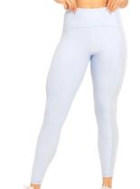 Calça Legging Delrio Sport V662224 Feminina Recorte Canelado Poliamida T. P/GG Calça Legging Delrio Sport V662224 Feminina Recorte Canelado Poliamida T. P/GG