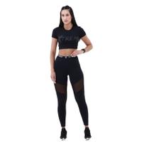 Calça Legging Dom Nc Extreme - Preto Calça Legging Dom Nc Extreme - Preto