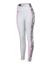 Calça Legging Drop Shot Nicole 2.0 Branco/Preto Calça Legging Drop Shot Nicole 2.0 Branco/Preto