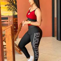 Calça legging e top fitnnes Calça legging e top fitnnes