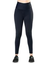 Calça Legging Elite Colors Uv 50 Fitnesse Twist - Preto