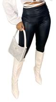 Calça Legging em Cirre Cós Alto