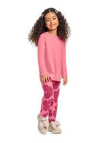 Calça Legging em Cotton Infantil Bee Loop