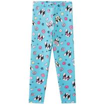 Calça Legging em Fly Tech Cachorrinho Tam 2 a 14- Rosa Kukiê