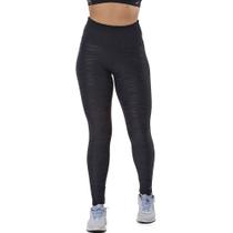 Calça Legging em Malha com Animal Print e Cós Alto Elite Calça Legging em Malha com Animal Print e Cós Alto Elite