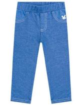 Calça Legging em Malha Jeans Kukiê Calça Legging em Malha Jeans Kukiê