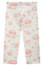 Calça Legging em Termoskin Estampa Cogumelos Infanti